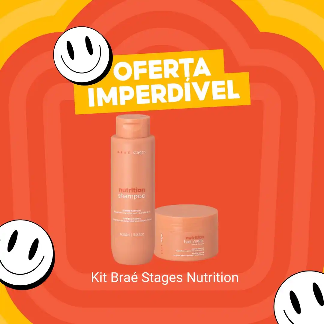 Image from Shopee Brasil : “Amiga, o segredo do cabelo de milhões?” *Shampoo + Máscara Braé Stag...