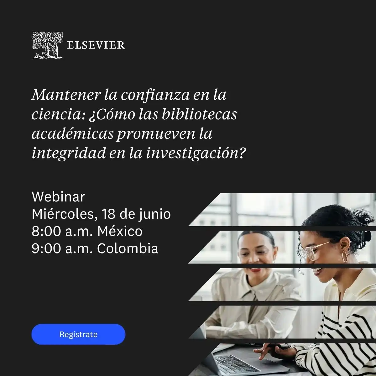 Image from ELSEVIER LATAM: ¡Aún estás a tiempo! Únete a nuestro webinar y conoce el panorama actu...