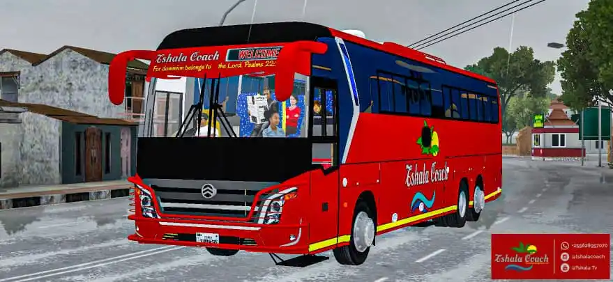 Image from 𝔗𝔰𝔥𝔞𝔩𝔞 𝔗𝔳: Cruising in comfort and style — Tshala Coach, where every journey is a...