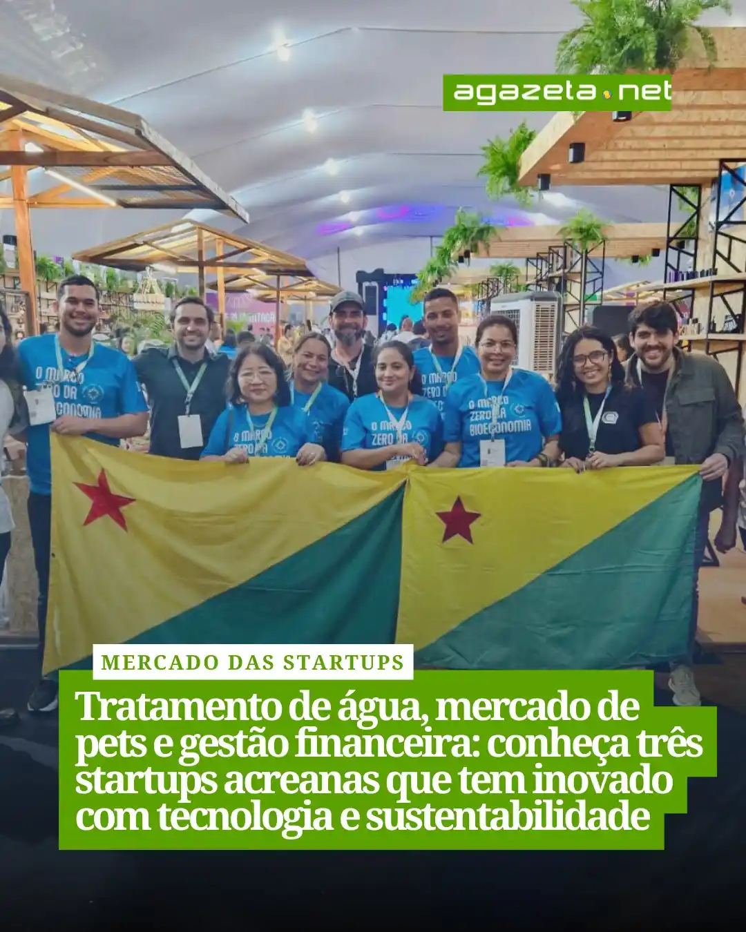 Image from TV Gazeta / Agazeta.net: *Elas fizeram parte da Incubac, programa do Ifac que funciona como uma...