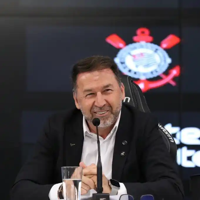 Image from SCCP News | Corinthians: ⚫️⚪️ | Em entrevista ao Poder360, Augusto Melo afirmou que sua gestão ...