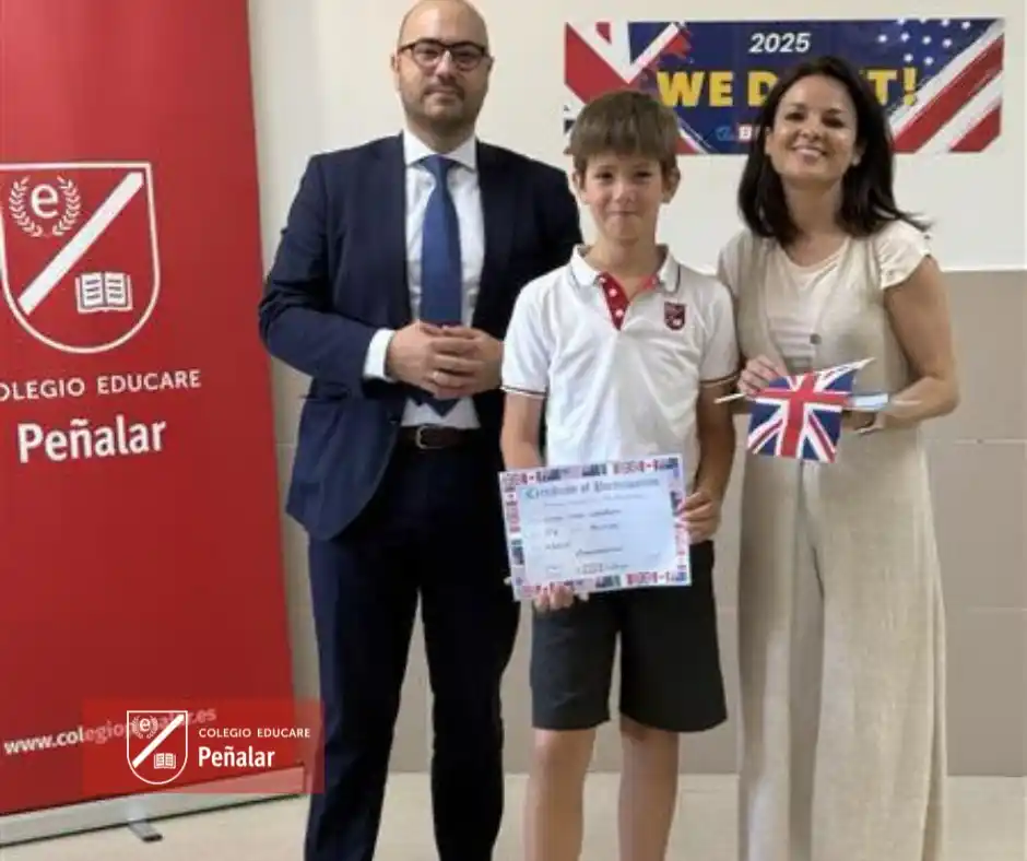 Image from Colegio EDUCARE Peñalar: 📚✨ ¡Entrega de Premios del Big Challenge! 🇬🇧🏆 Hoy hemos celebrado...