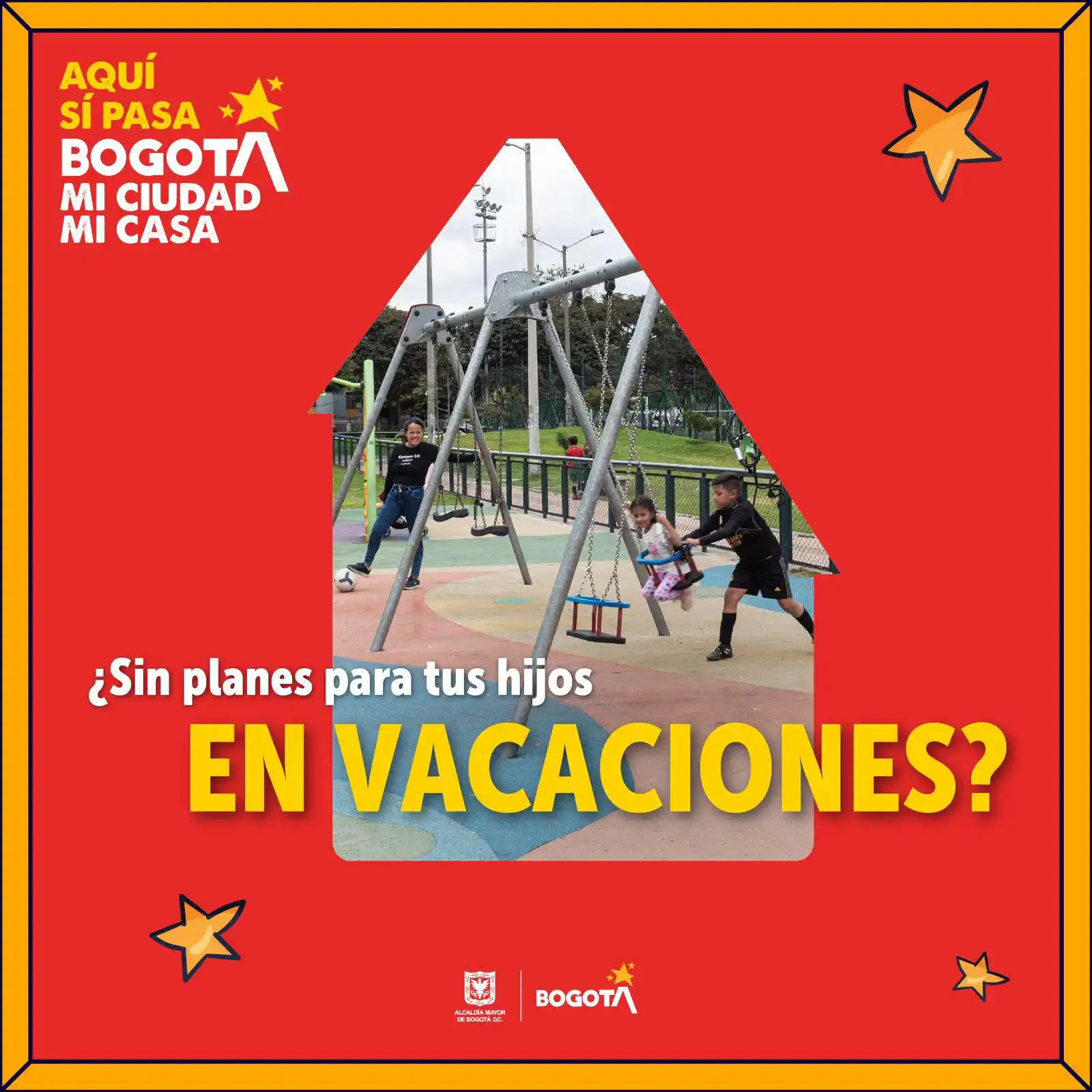 Image from Alcaldía Mayor de Bogotá: Este año, las vacaciones de tus hijos pueden ser creativas, activas y ...