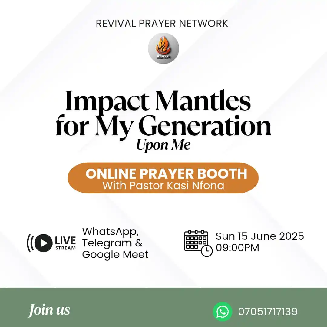 Image from Revival Prayer Network : Every generation carries a divine agenda—and God raises men and women ...