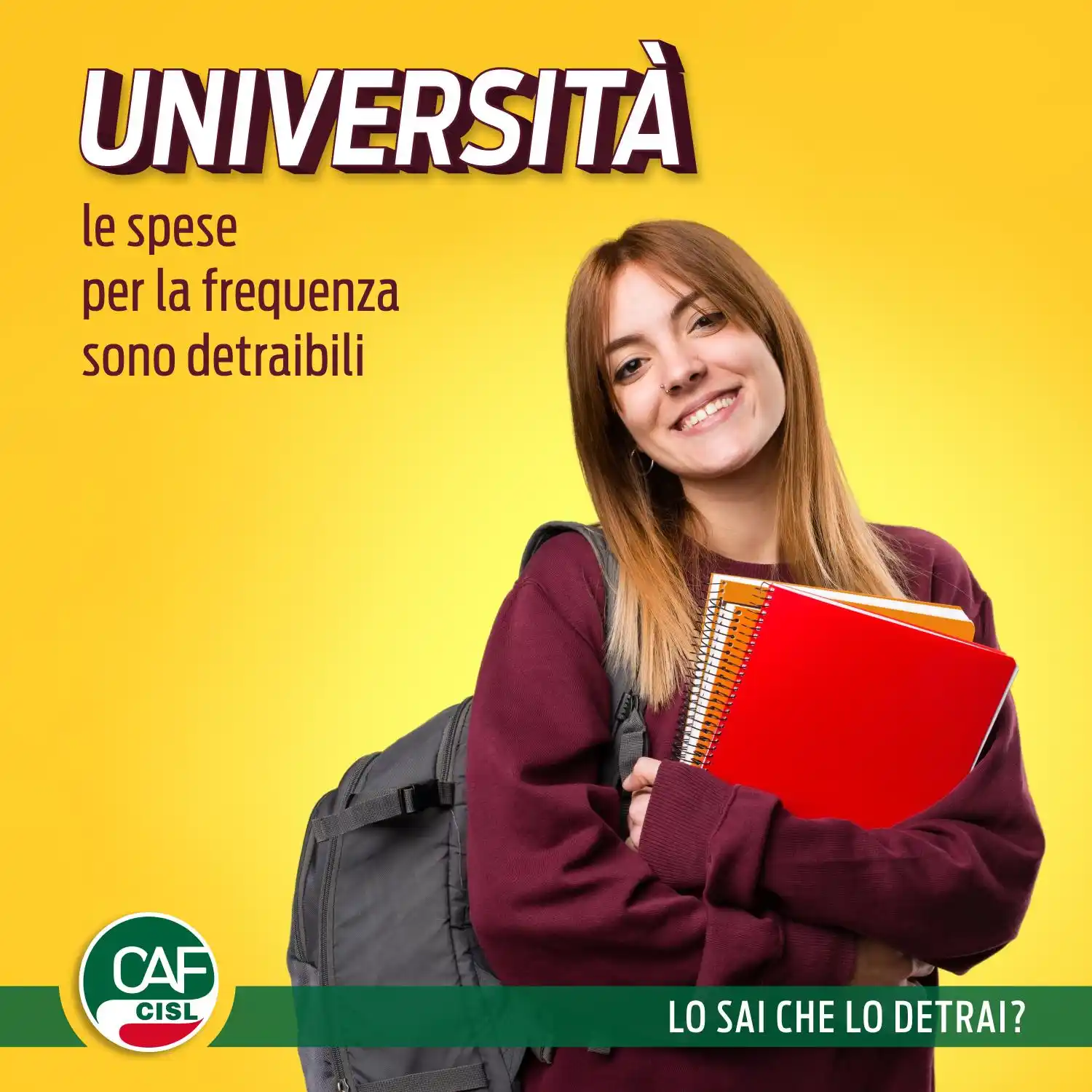 Image from CISL FP BARI - BAT: 🎓Frequenti corsi di laurea o di perfezionamento? L'intero importo pe...
