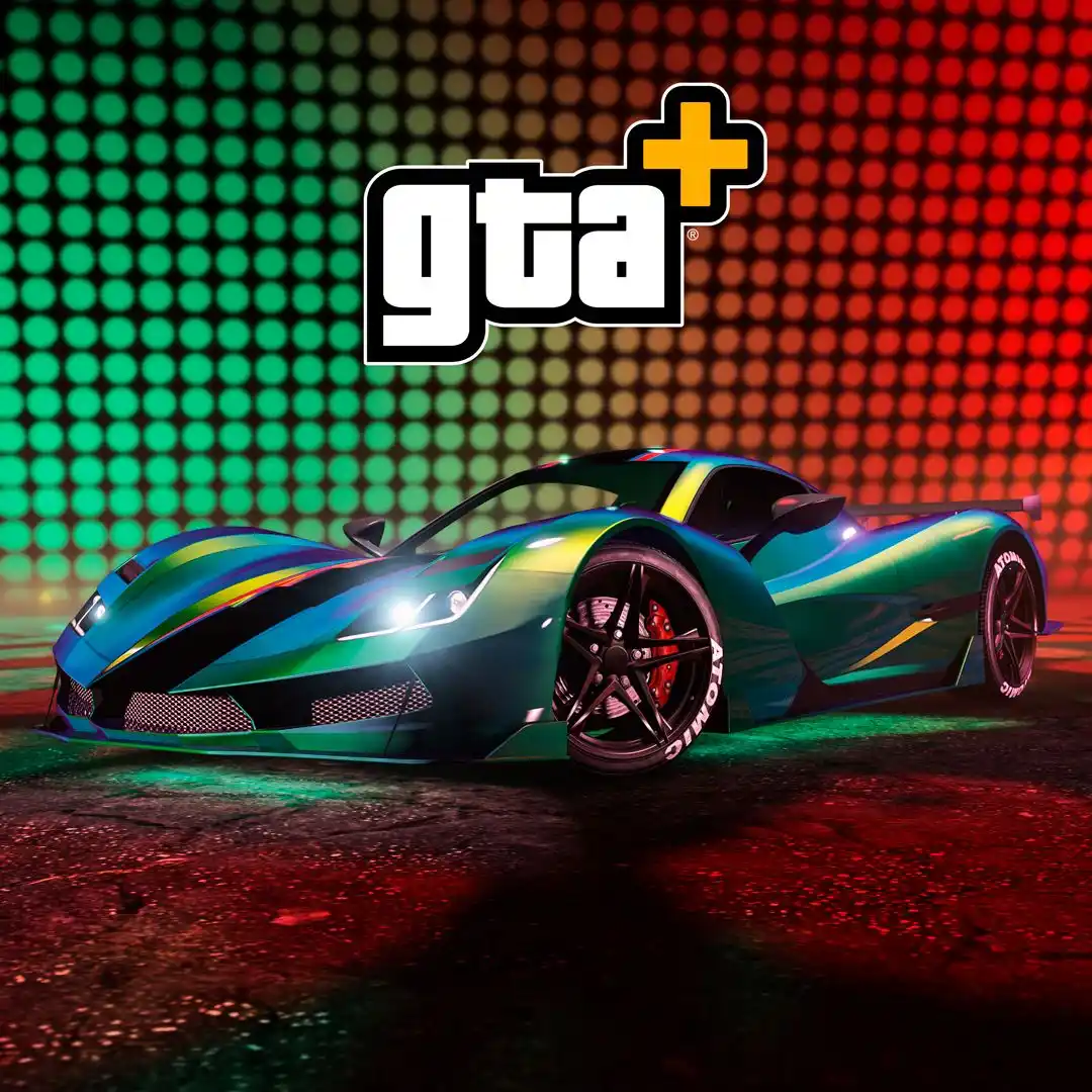 Image from Rockstar Games: GTA+ Members get early access to the new Överflöd Suzume supercar, fre...