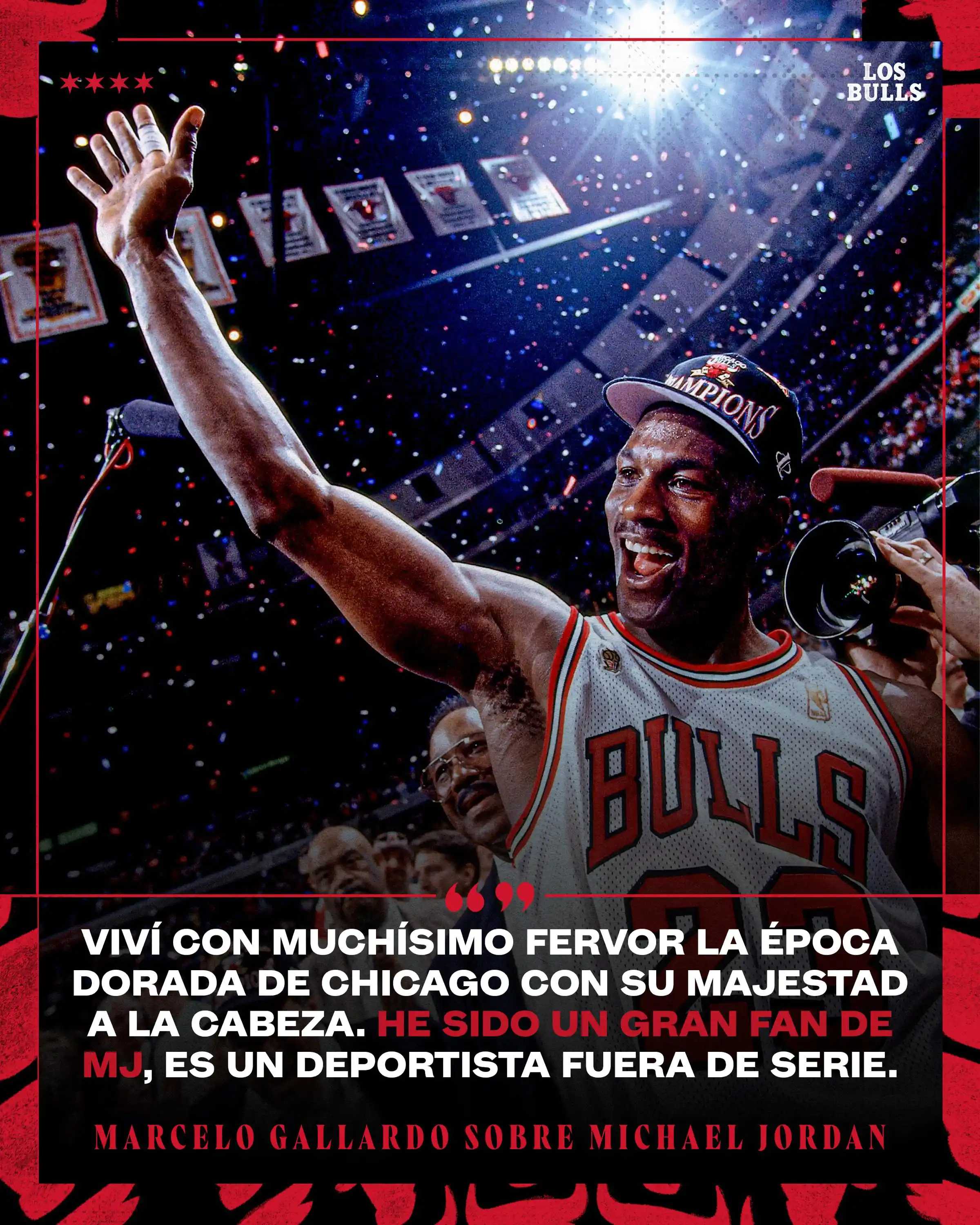 Image from Los Chicago Bulls: Ha sido una historia hermosísima y el Muñeco lo sabe 🐔🐐...
