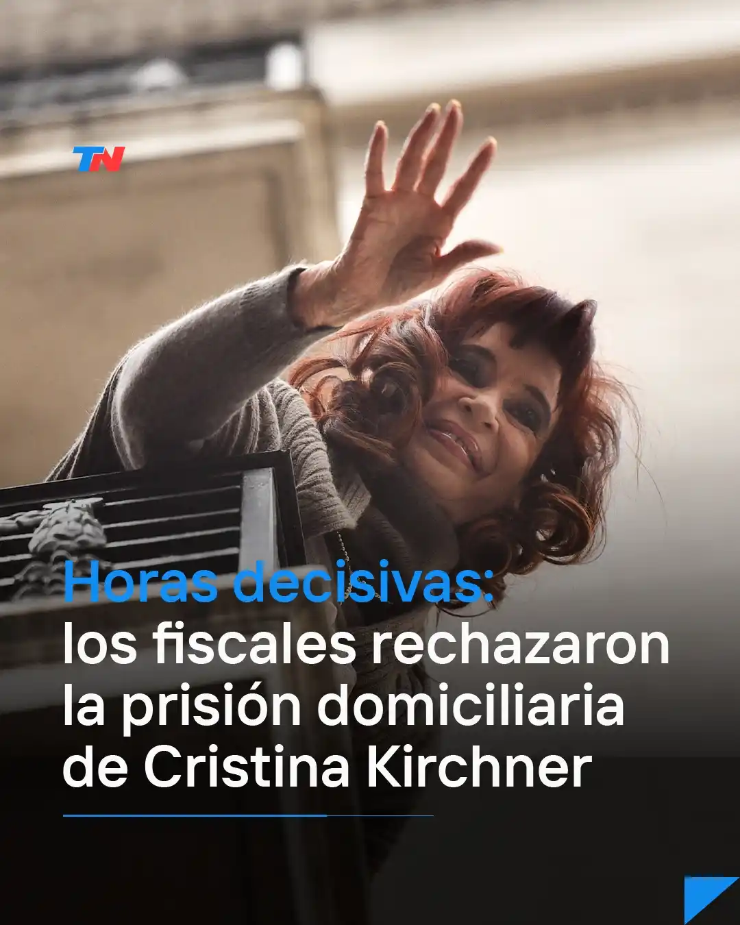 Image from TN - Todo Noticias: *Inminente definición: ¿CFK se queda sin el beneficio de la prisión do...