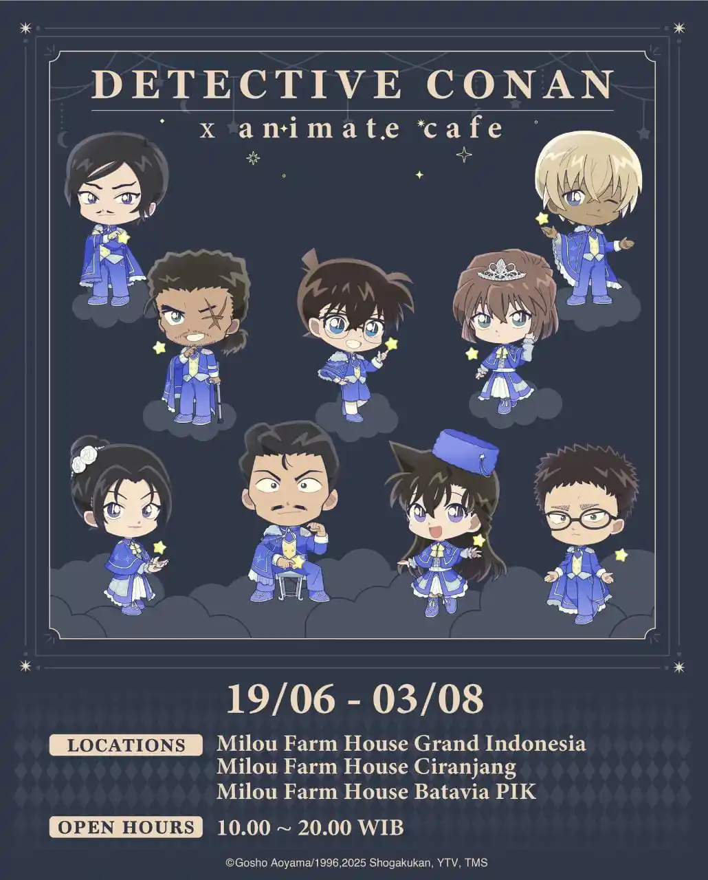 Image from Conan Fans Club ID: Jadwal dan lokasi Animate Cafe bertema Detektif Conan di Indonesia res...