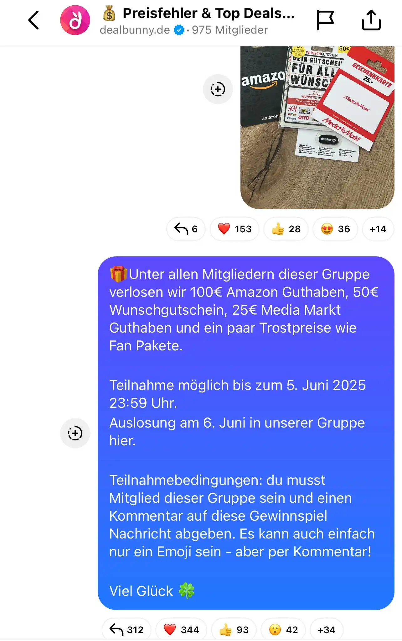 Image from dealbunny.de: 🎁kleines Gewinnspiel 🎁 Auf unserem neuen Instagram Kanal für Preisfe...