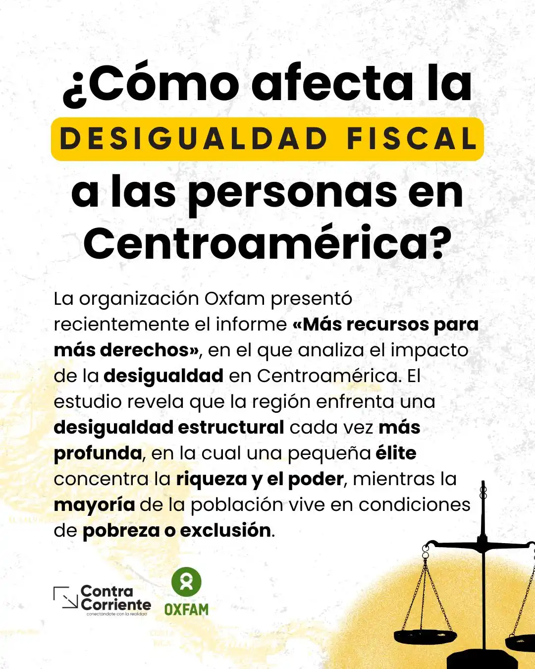 Image from Contracorriente: 💸🌎 Mientras millones en Centroamérica viven en pobreza, un pequeño g...