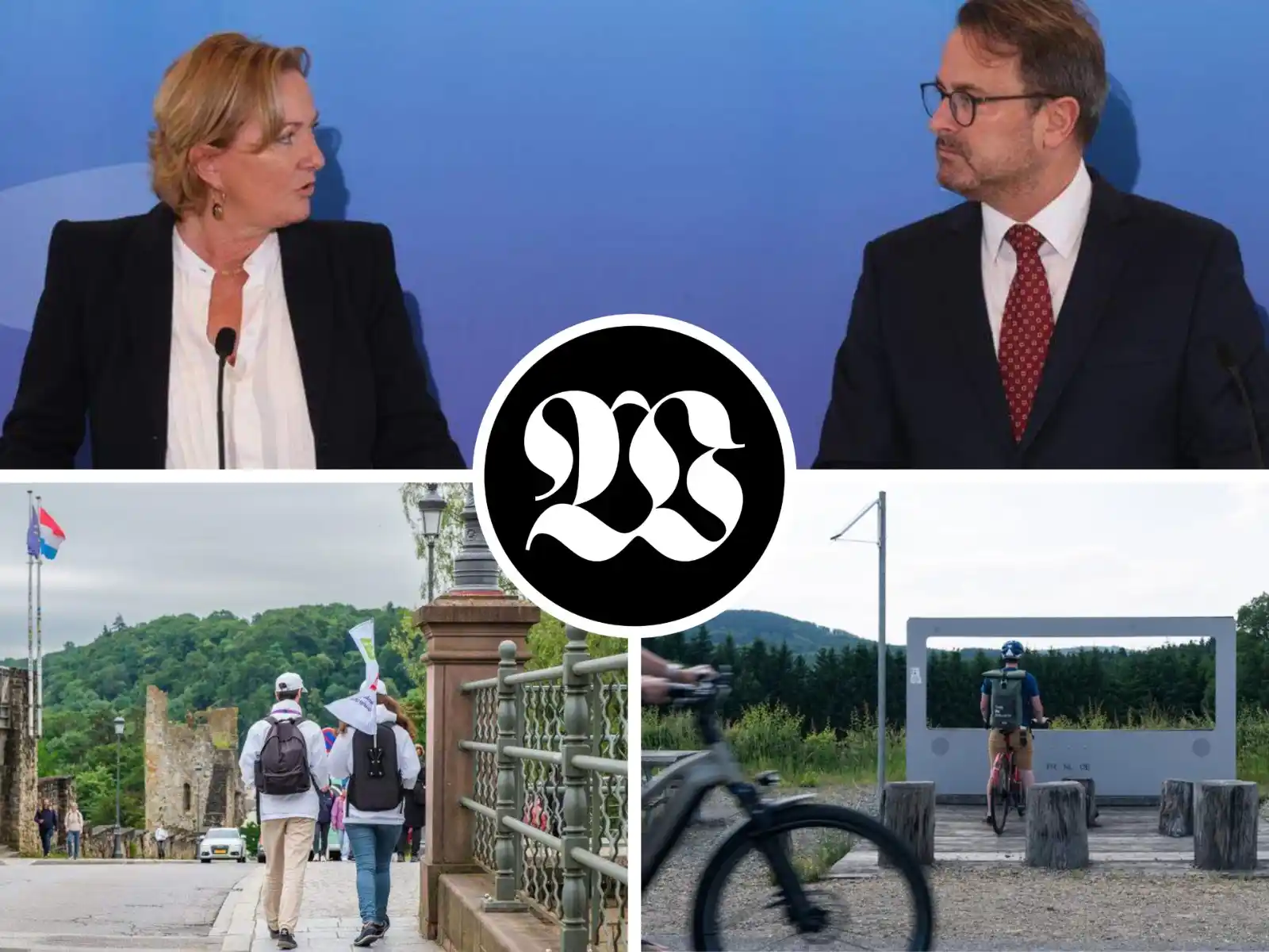 Image from Luxemburger Wort: Moien! 🤩 Frohes Bergfest! 🏔️ Wie wär’s mit einem kleinen Päuschen m...