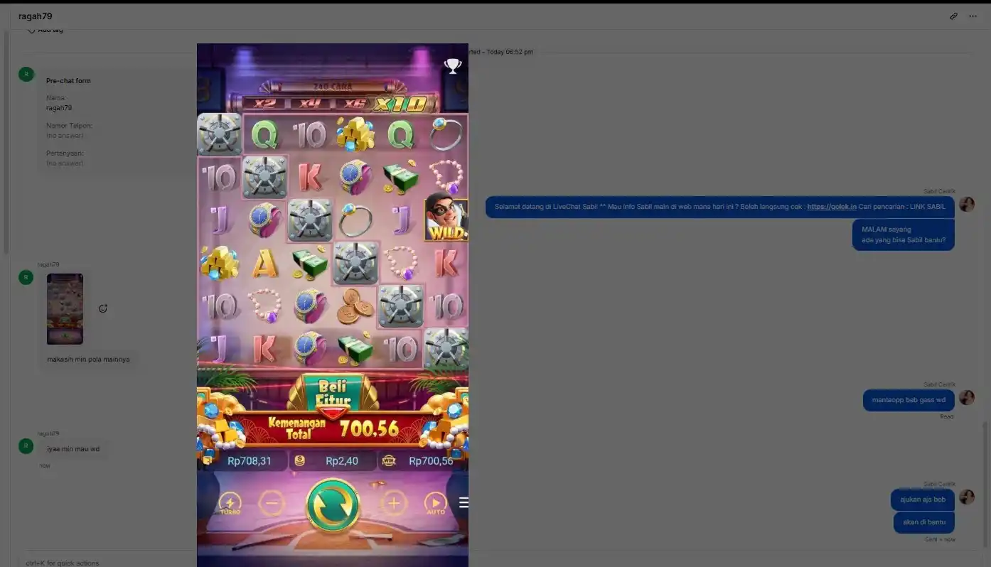 Image from INFO DAGET DANA KAGET SETIAP HARINYA: NFO POLA LIVECHAT YAAA 🔥 Link Daftar : https://linkcepat.click/kuat ...