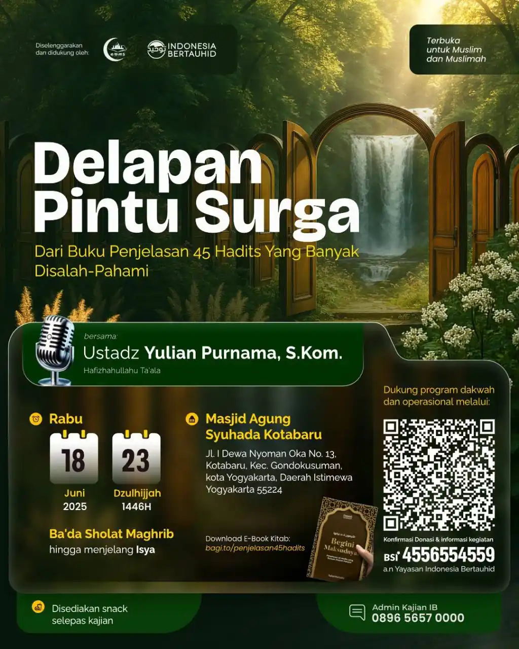 Image from Fawaid Kangaswad: NGAJI BARENG IB DI MASJID KUY Yuk!! Ngaji bareng IB di Masjid Kota Yo...