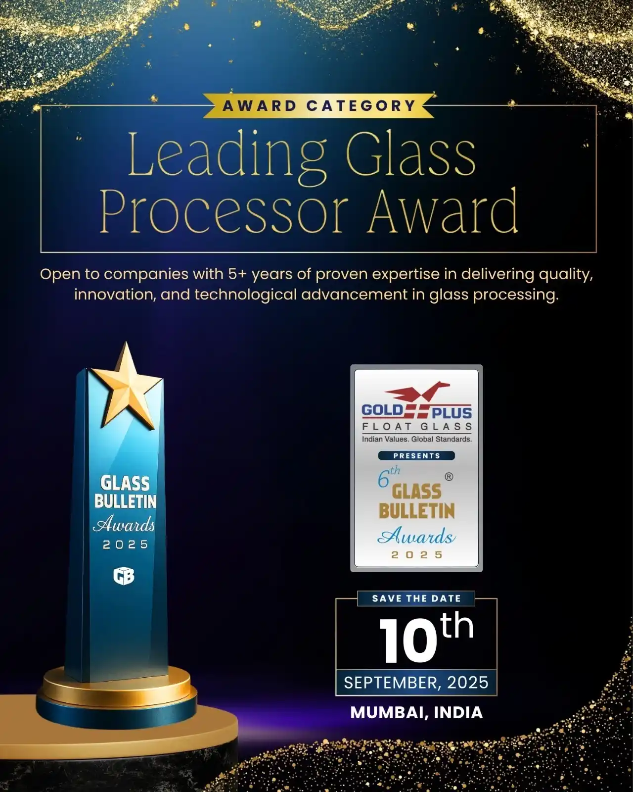 Image from Glass Bulletin: *🏆 Nominations Are Now Open for Glass Bulletin Awards 2025!* *🌟 Lea...