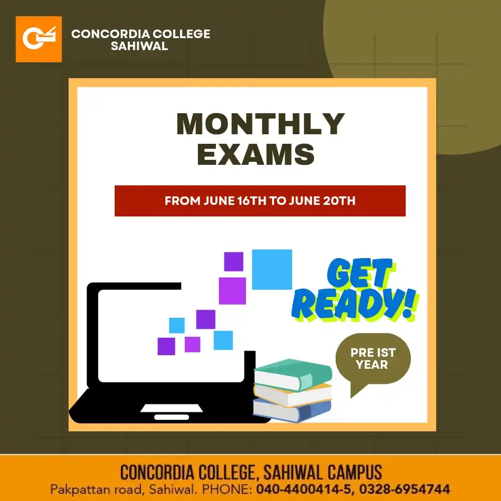 Concordia College sahiwal post