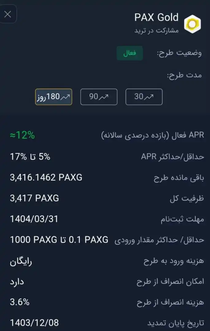 Image from excoino: 🥇 پکسگلد رو به درآمد هوشمند تبدیل کن! پکسگلد (PAXG) رو داری؟ چرا ب...