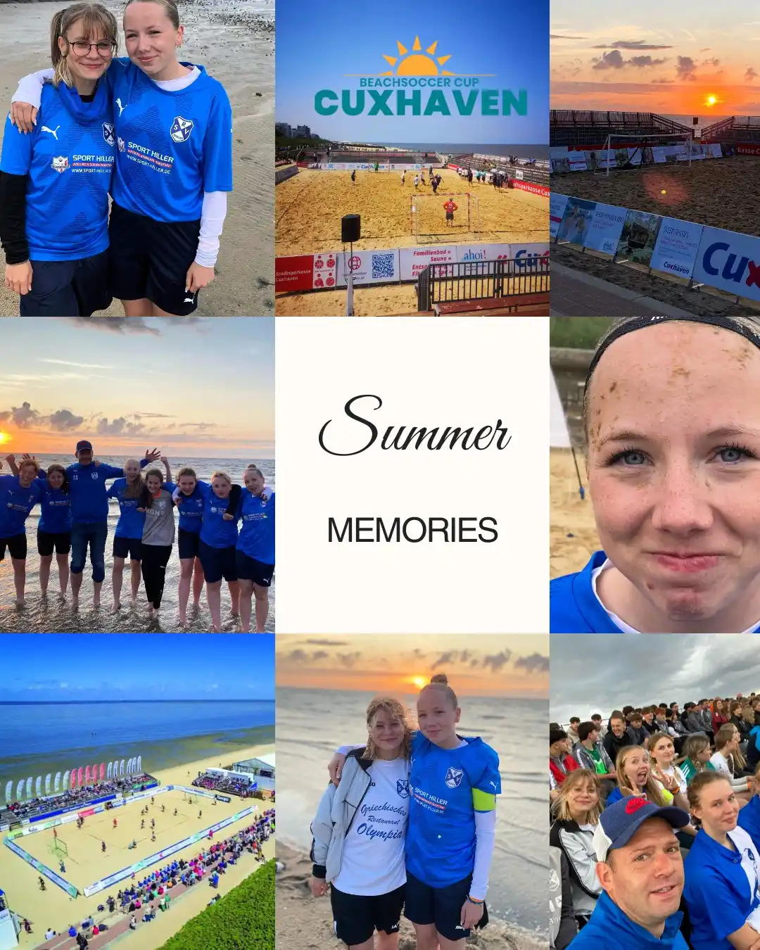 Image from RSV Rehburg: 🏖 Sand, Sturm, starke Teams! Vom 6. bis 8. Juni kickten unsere U15- ...