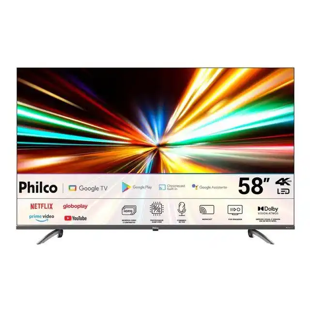Image from 🔥Promoções/Cupons - THAUTEC⚡️: Smart TV 58" Philco LED 4K HDR10 Google Tv (P58kga) 🔥*R$ 2.389 com ...