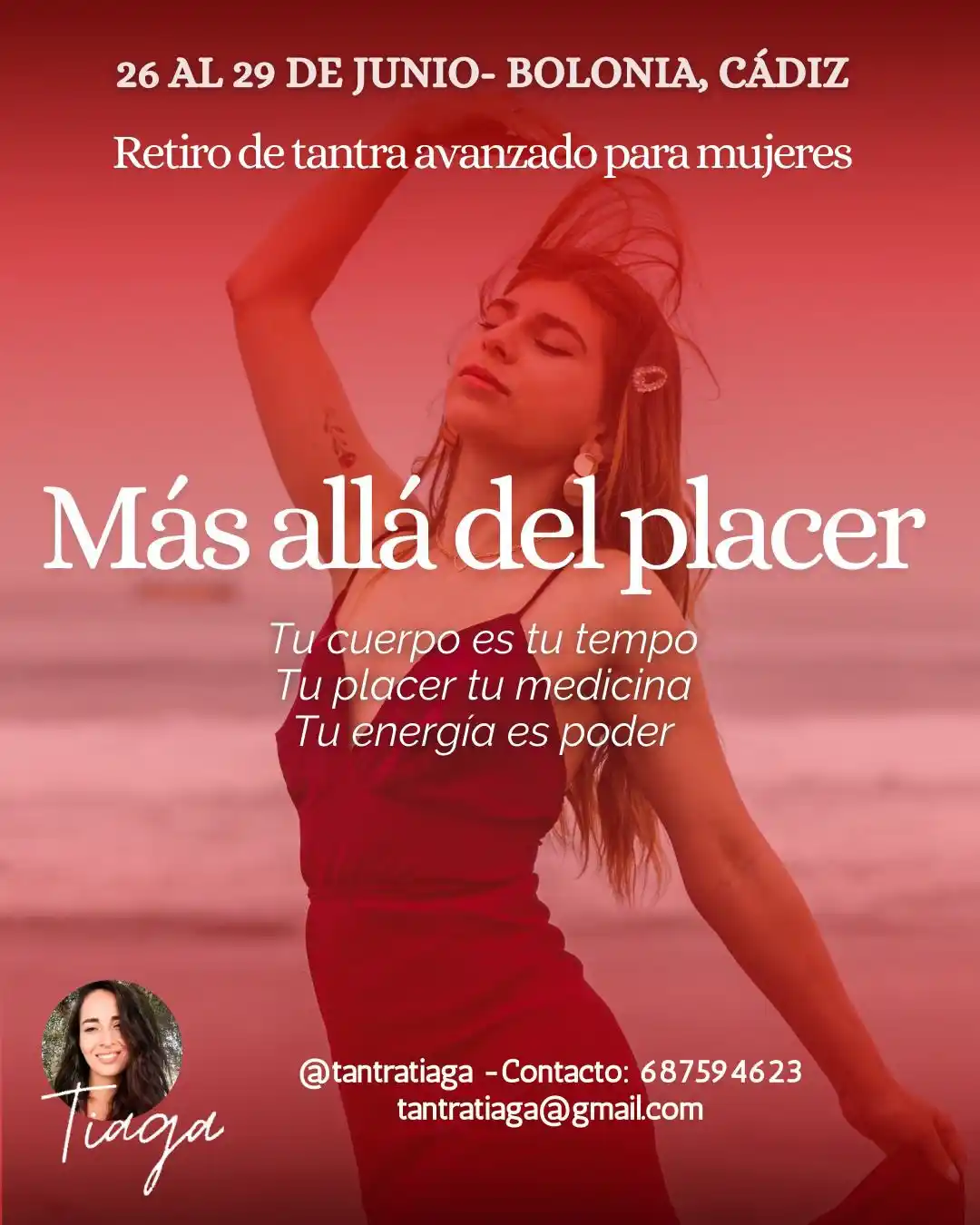 Image from Tantra Tiaga: 🌺*TANTRA AVANZADO PARA LA MUJER*🌺 ✨Con Tiaga  ✨MÁS ALLÁ DEL PLACER ✨...