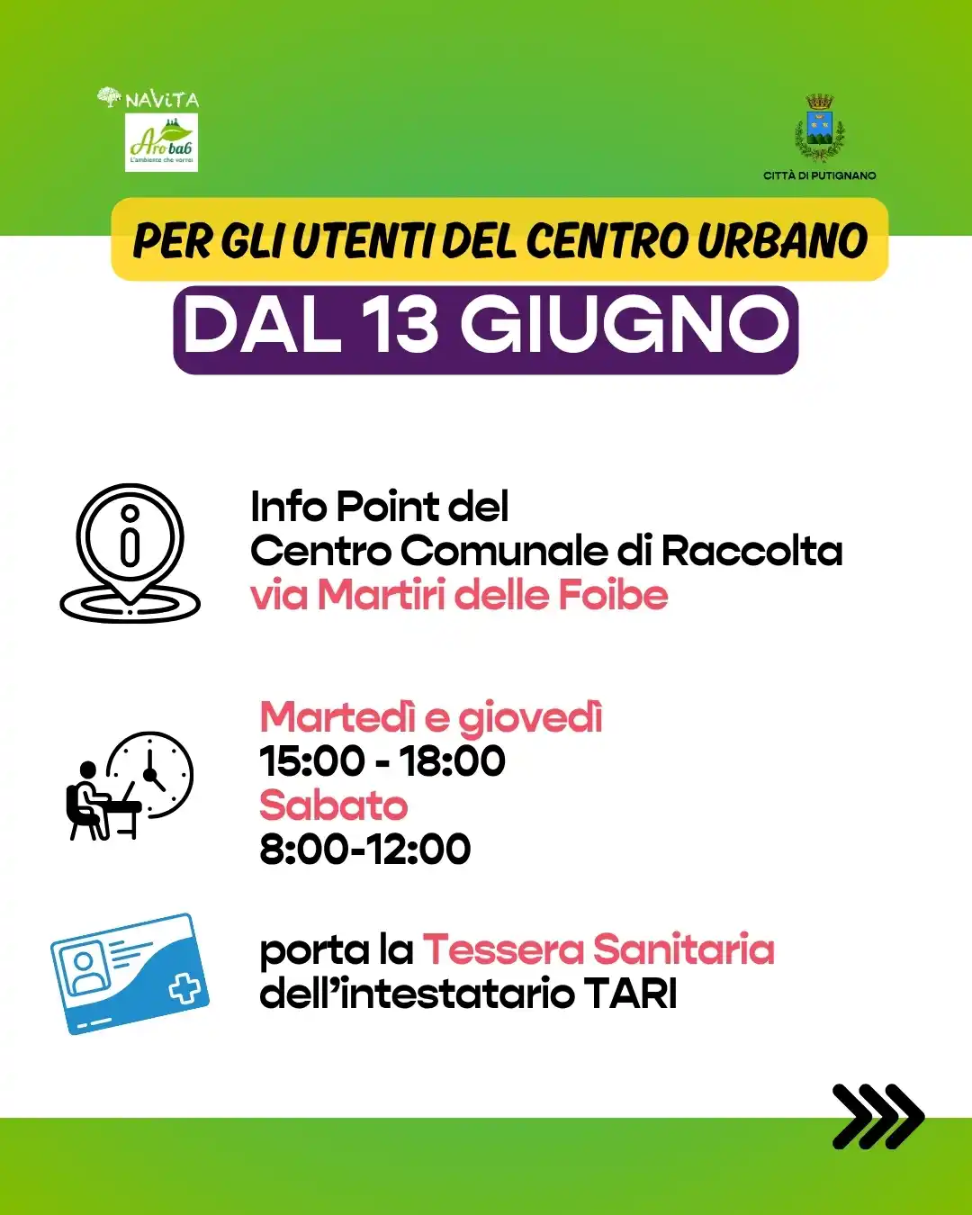 Città di Putignano  post