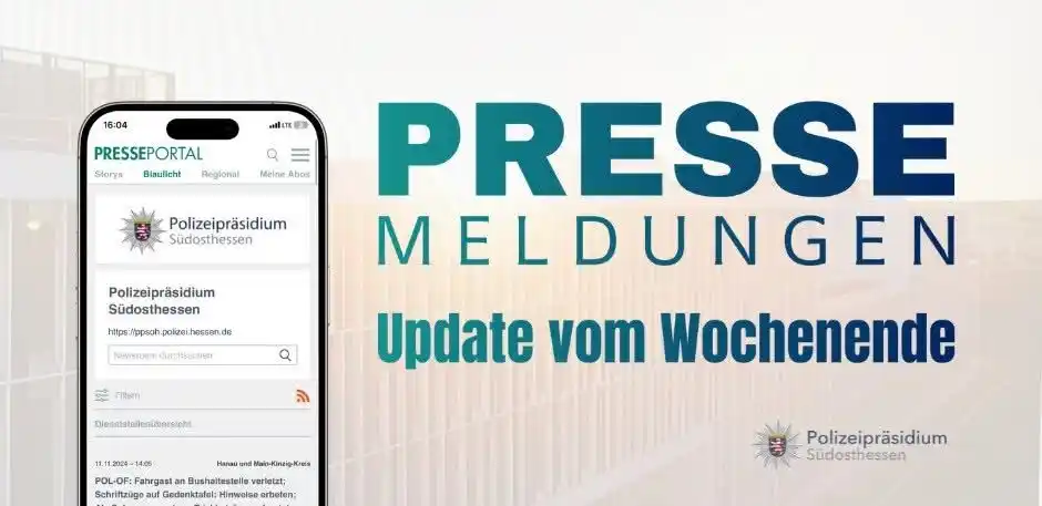 Image from Polizei Südosthessen: 🔵 *UPDATE vom WOCHENENDE - WIR BITTEN UM ZEUGENHINWEISE* 🔵 --- Mehre...