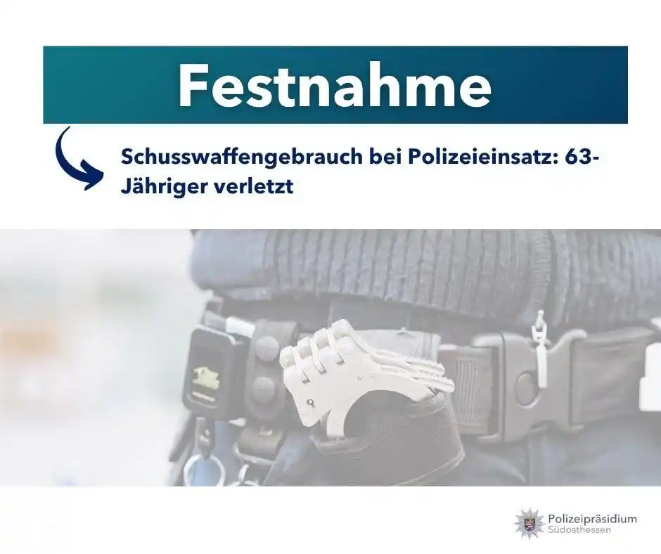 Image from Polizei Südosthessen: 📢 *Update zum Polizeieinsatz in Heldenbergen – Verdacht auf Brandstif...