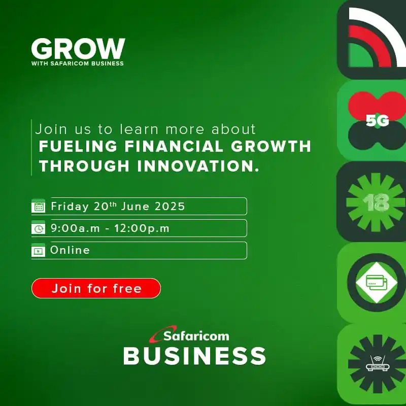 Image from Safaricom Business: Your business growth journey starts now! Gain insights, connect with ...