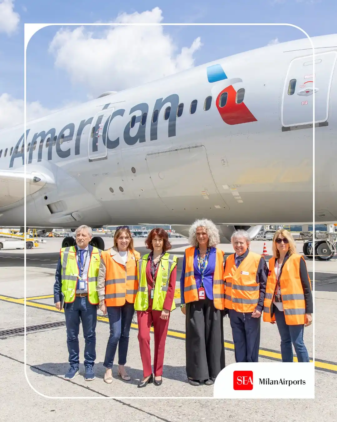 Image from MilanAirports: American Airlines e SEA Aeroporti di Milano annunciano l’introduzione ...