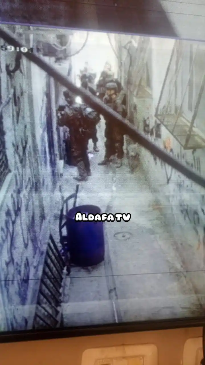Image from تلفزيون الضفة التفاعلي: انتشار قوات الاحتلال داخل مخيم بلاطة شرق نابلس `𓂆A̷L̷D̷A̷F̷F̷A̷ T̷V...