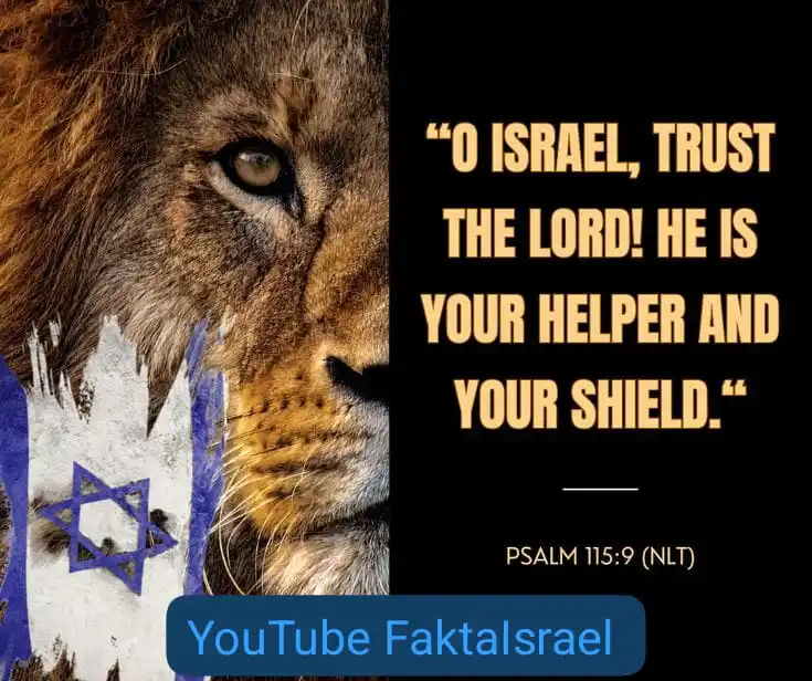 Image from FaktaIsrael: Ayat yang bisa kita perkatakan saat berdoa untuk Israel, dari Mazmur 1...