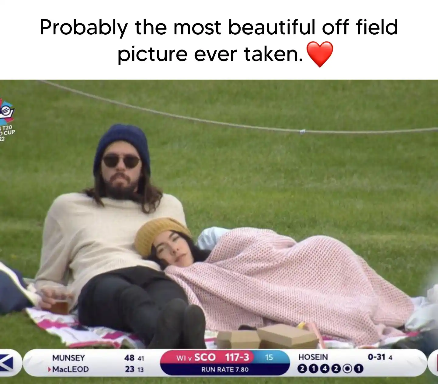Image from No One Cares: Best off-field picture! ❤️...