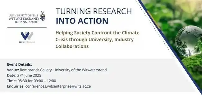 Image from Bizcommunity.com: BIZ EVENTS: Wits University G20 Sustainability Series https://www.bizc...