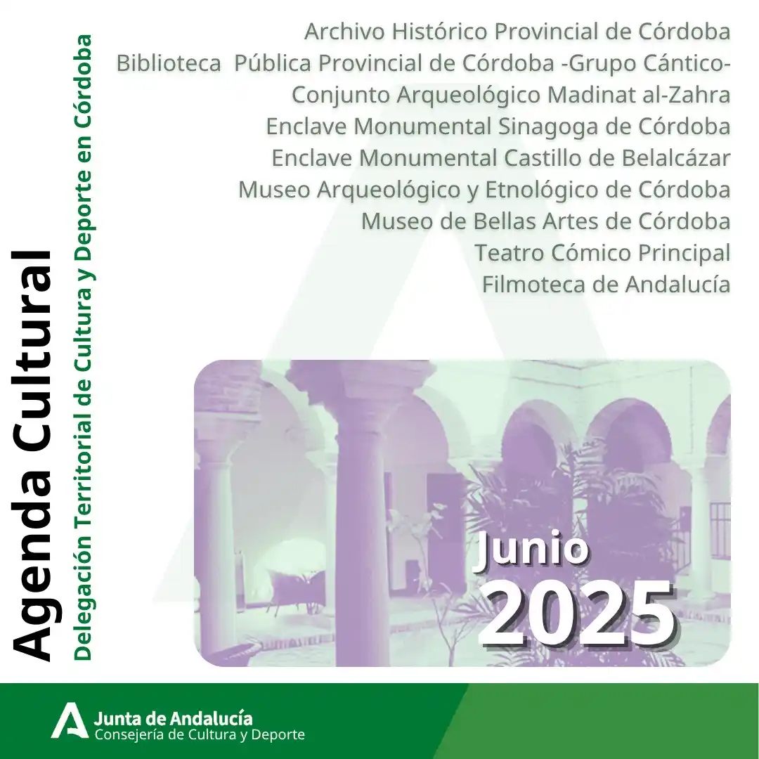 Image from Delegación Territorial de Cultura en Córdoba - Junta de Andalucía: 🎭📚 *Canal de WhatsApp de la Delegación Territorial de Cultura y Depo...