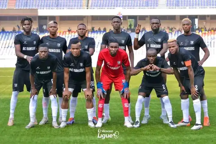 Image from Sango Linafoot: *⚽️Coupe du Congo : L’AC Rangers en démonstration !* L’AC Rangers val...