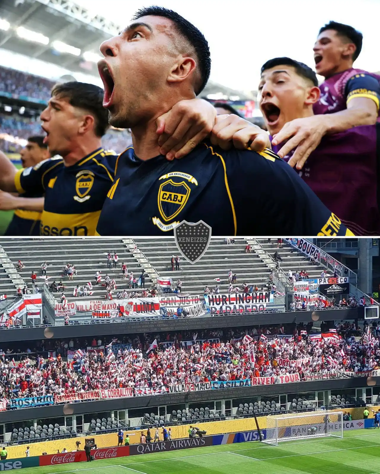 Image from XENEIZES: 📺 El partido entre Boca y Benfica tuvo 34.3 puntos de rating, mientra...