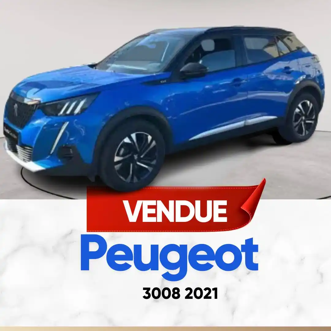 Image from Auto24 Sénégal 🇸🇳: 🎉 ELLE A TROUVÉ PRENEUR ! 🎉 Cette belle Peugeot 3008 2021 bleue vie...