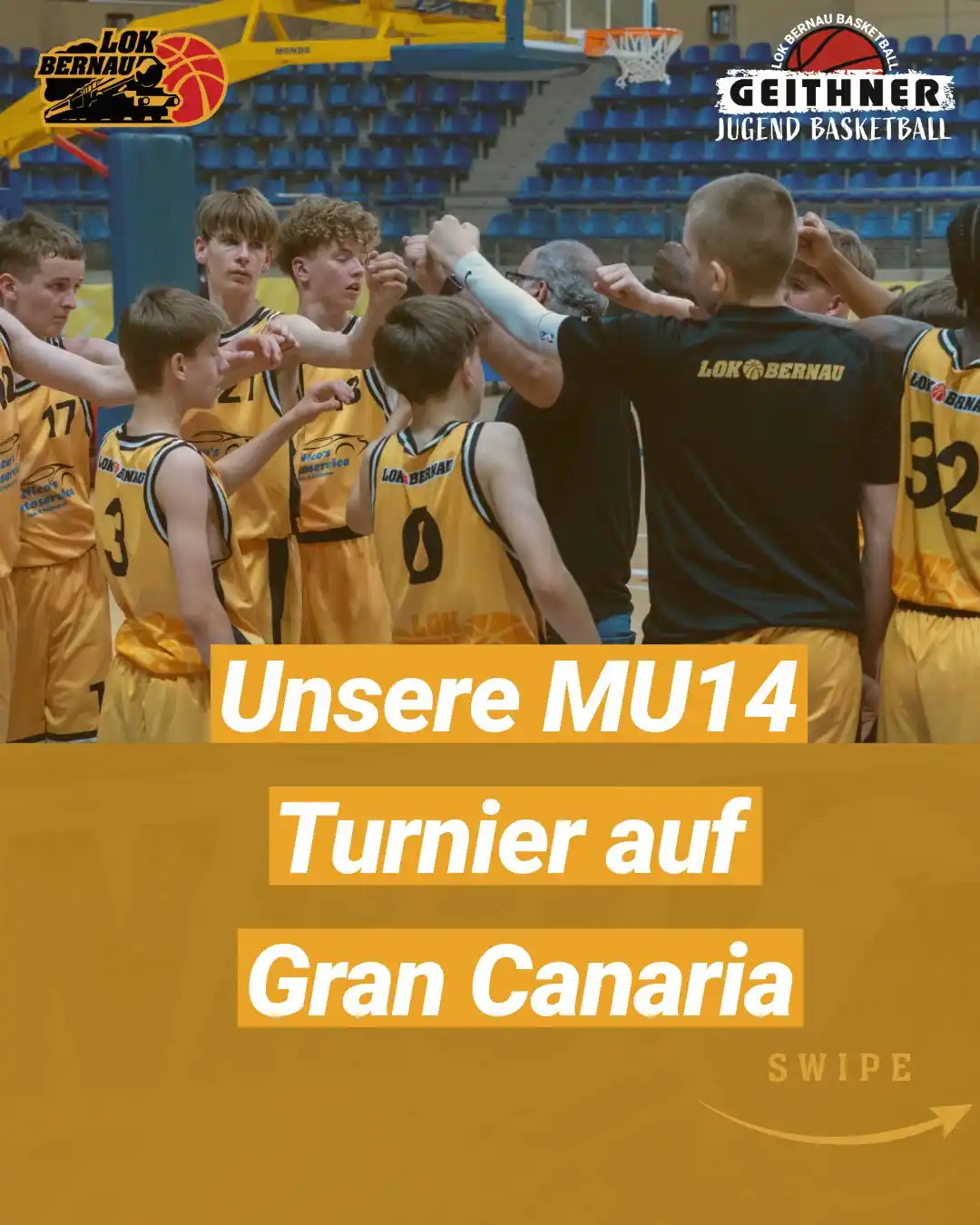 Image from LOK Bernau: 🏀🇪🇸 1. Turniersieg auf Gran Canaria! 🌴 Unsere MU14 Jungs sind sei...