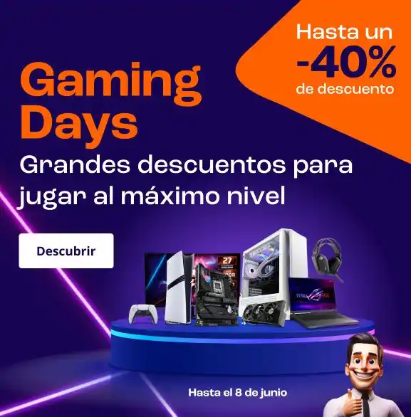 Image from El Recomendador: GAMINGS DAYS EN PCCOMPONENTES (ÚLTIMO DÍA APROVECHA LOS DESCUENTAZOS) ...