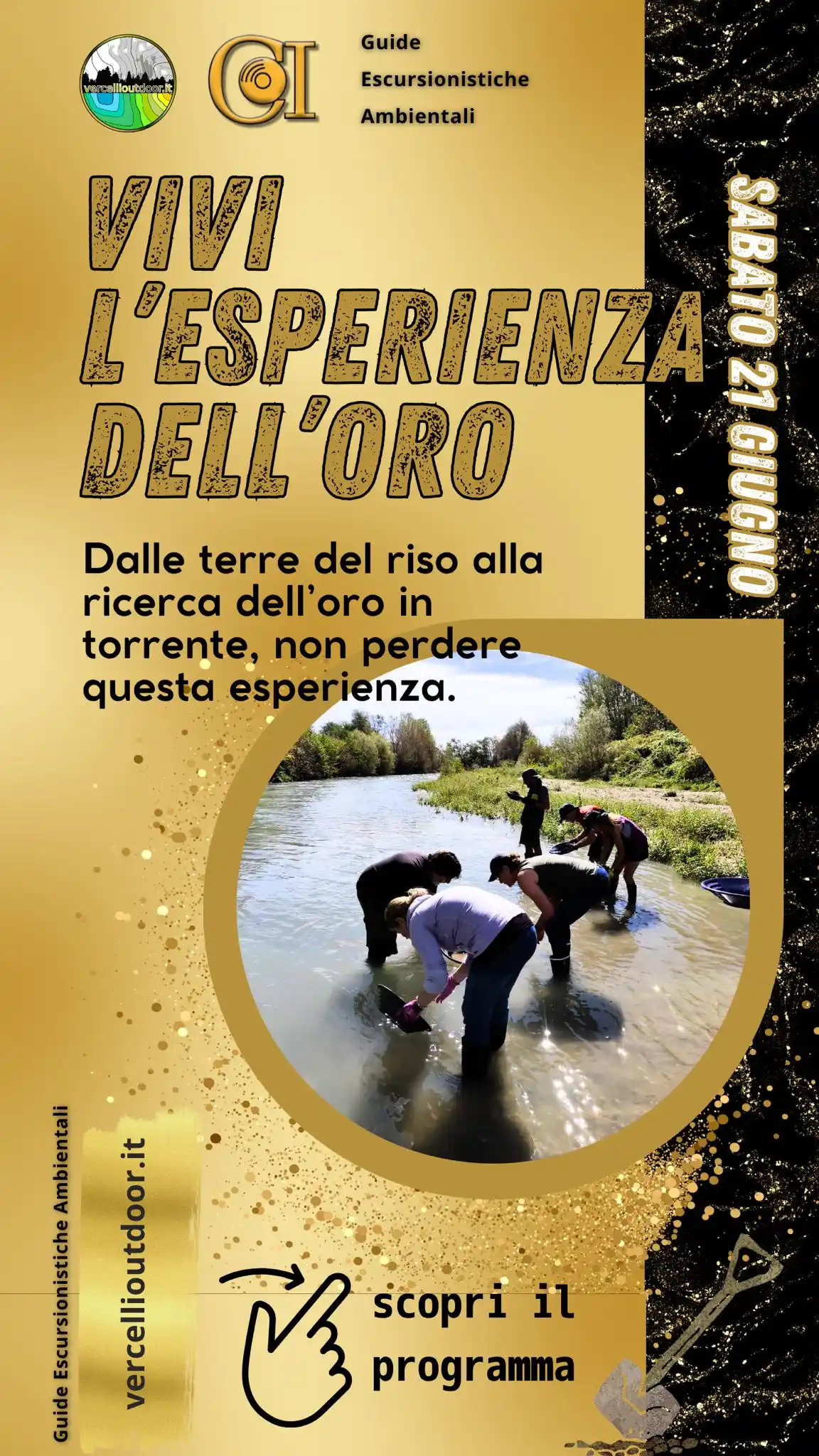Image from Vercellioutdoor, resta aggiornata/o sulle prossime uscite in Mountain Bike, Gravel, Trekking: https://vercellioutdoor.it/riso-e-oro...