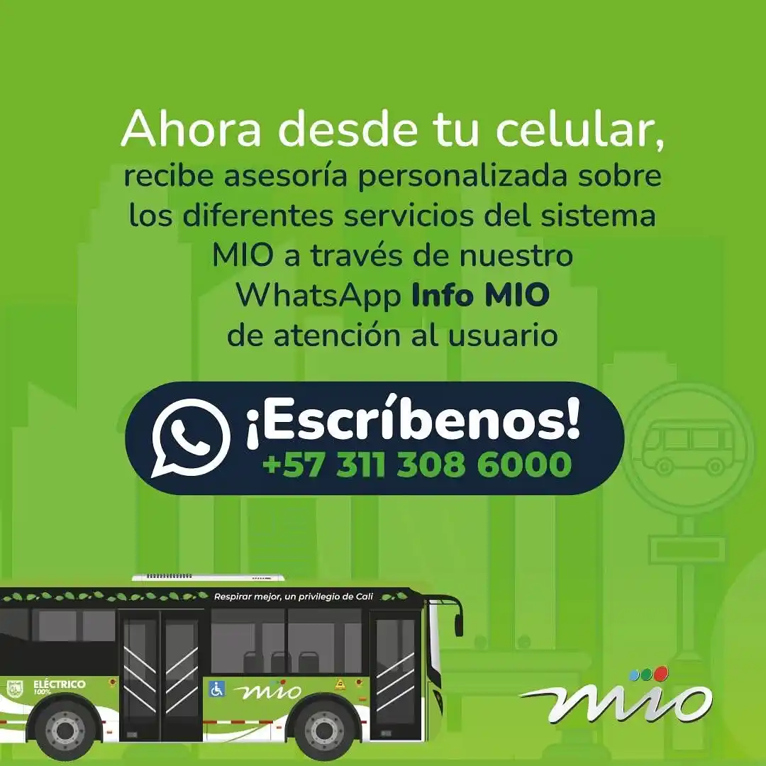 Image from MIO: 📢 _*¡Infórmate en tiempo real sobre el sistema MIO!*_
Conoce al inst...