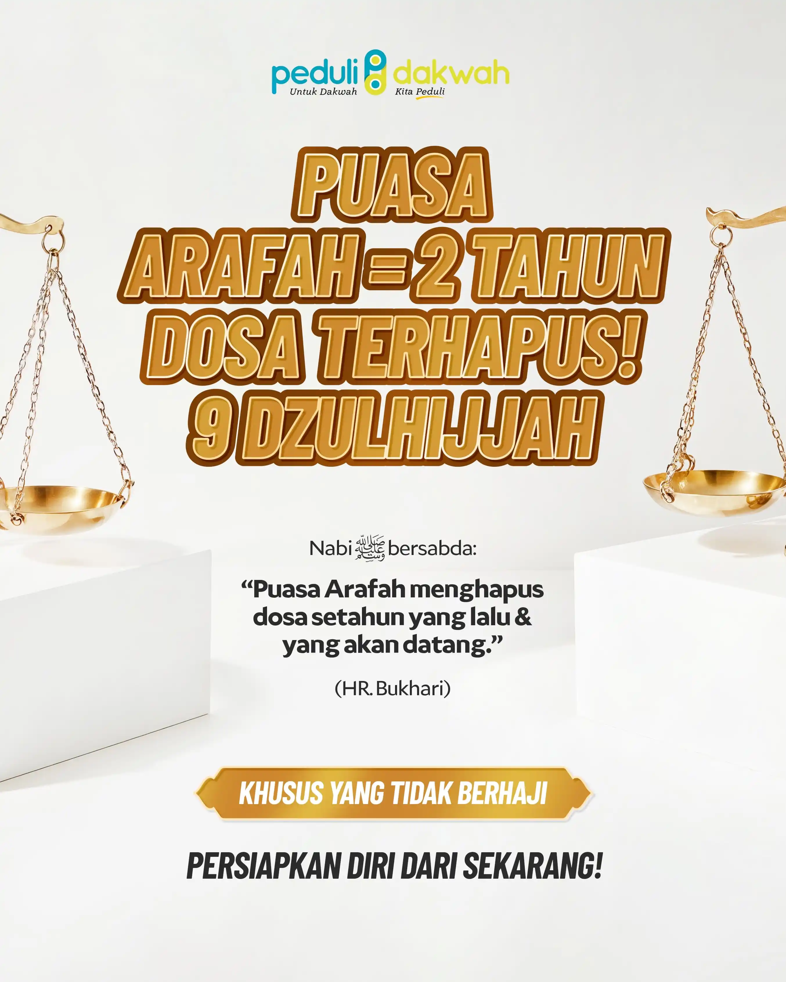 Image from DzulqarnainMS: 🔥 INGIN DOSA SELAMA 2 TAHUN TERHAPUS HANYA DALAM 1 HARI? Puasa Araf...
