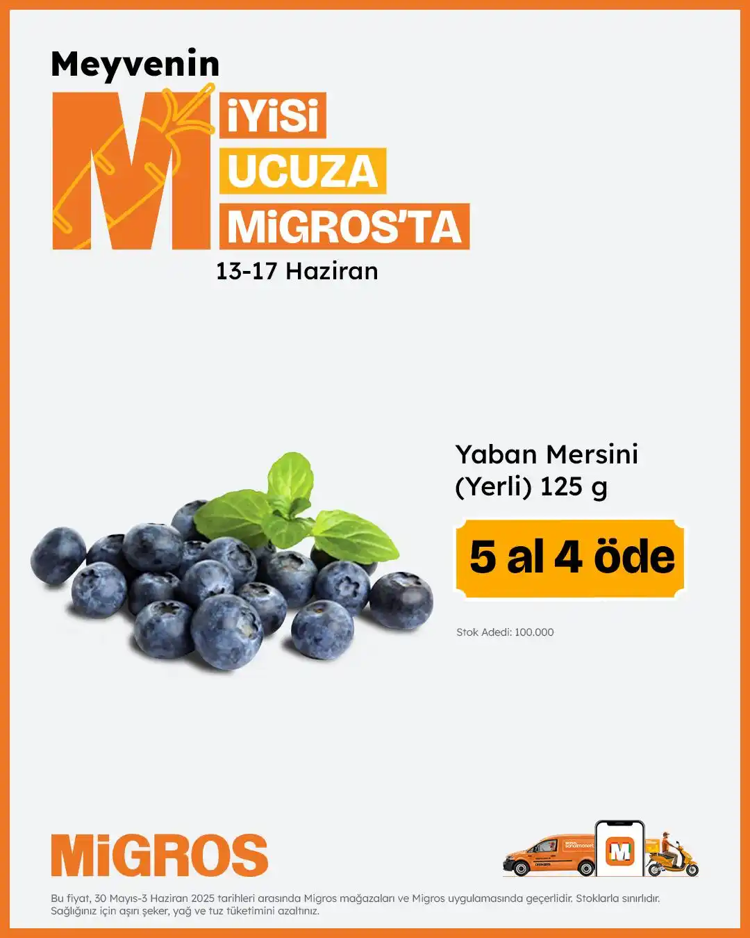 Image from Migros Türkiye: İyisi Ucuza Migros’ta! 🧡 13 - 17 Haziran tarihleri arasında sebze ve...