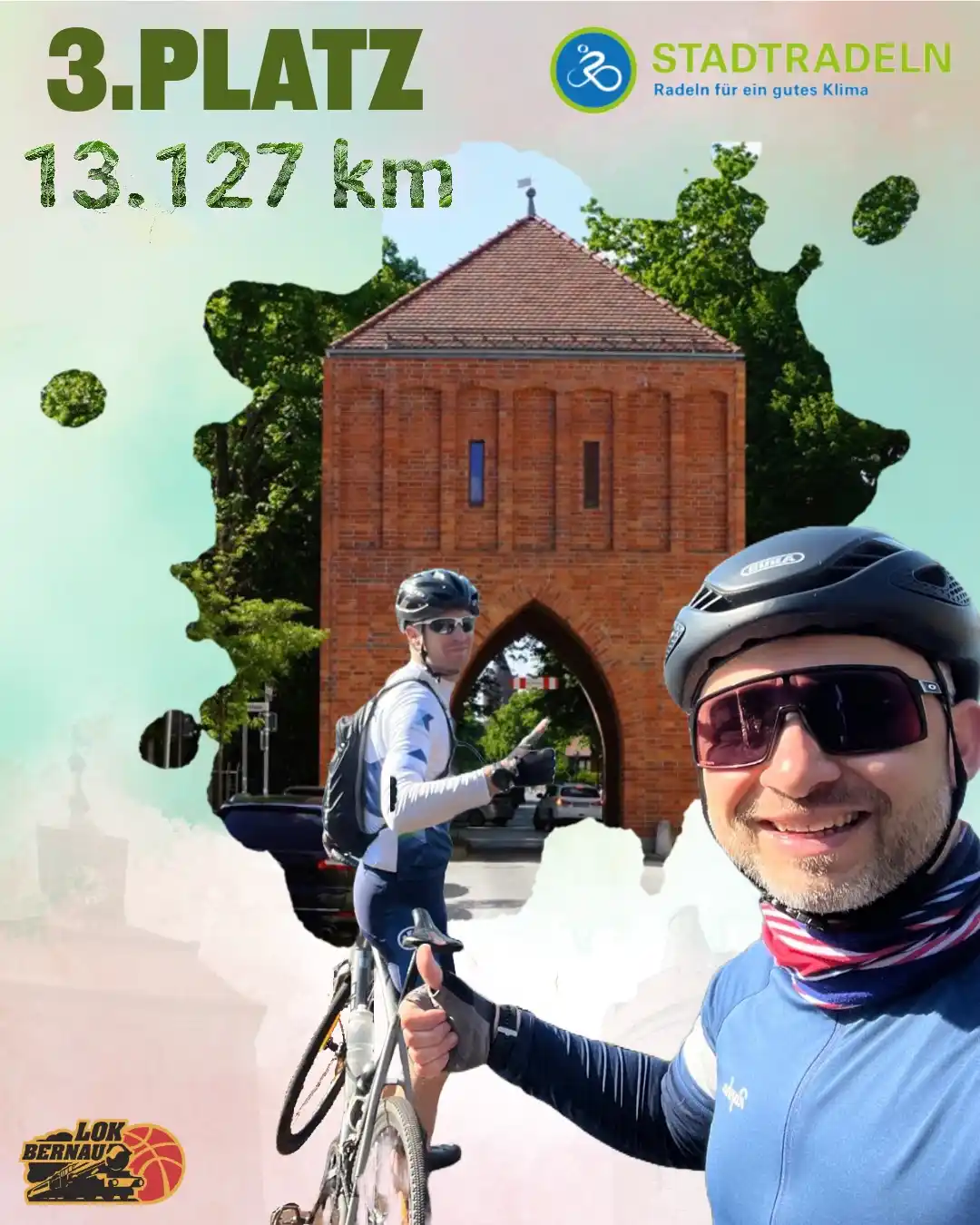 Image from LOK Bernau: 🚴♂️ LOK Bernau radelt auf Platz 3! 💪🌍 Beim <a class="text-blue-500...