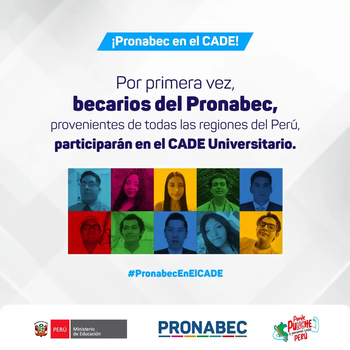 Image from Pronabec: 🌟 Nos alegra contarles que este año, becarios del <a class="text-blue...