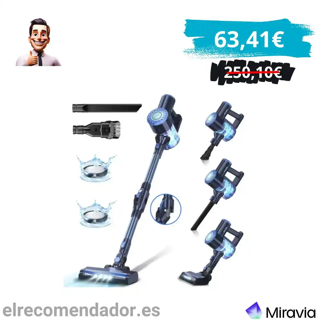Image from El Recomendador: ✅ Precio: 63,41€ ❌ Antes: 250,10€ 🛒 VER OFERTA 👉🏻 https://tidd.ly/...
