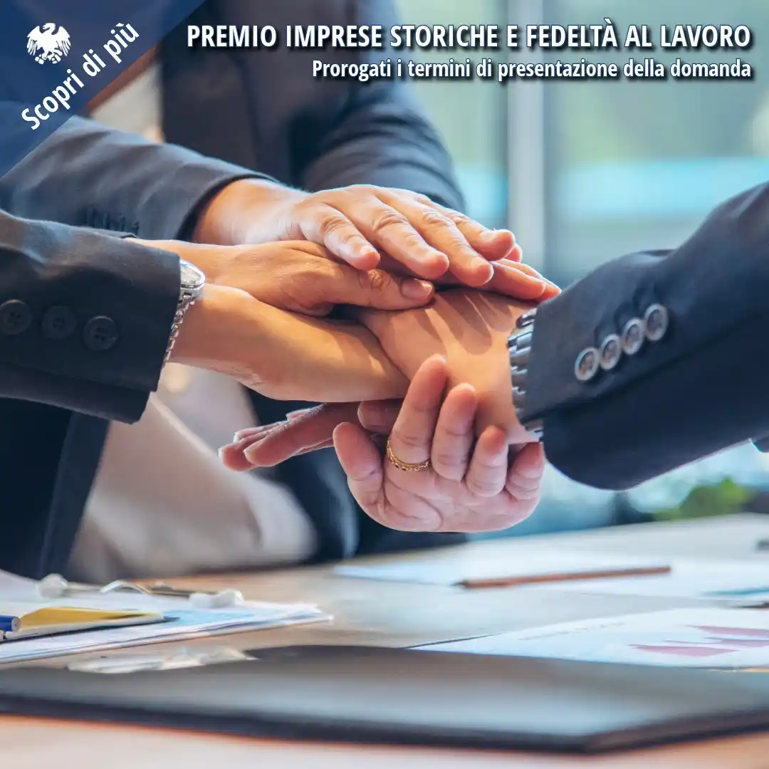 Image from Confcommercio Cosenza : 📢 Prorogati i termini per partecipare al Premio Imprese Storiche e al...