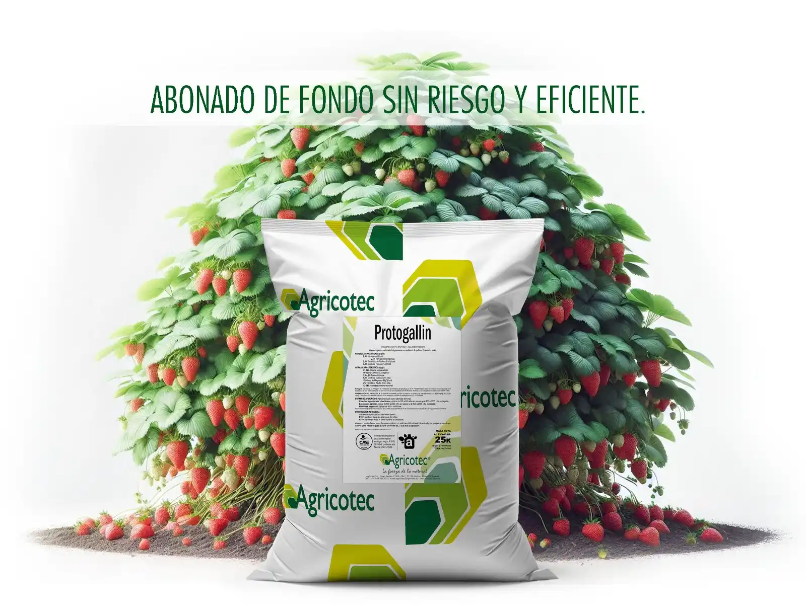 Image from Agricotec Fertilizantes: *Protogallin®* es un abono orgánico, *elaborado 100% con estiércol de ...