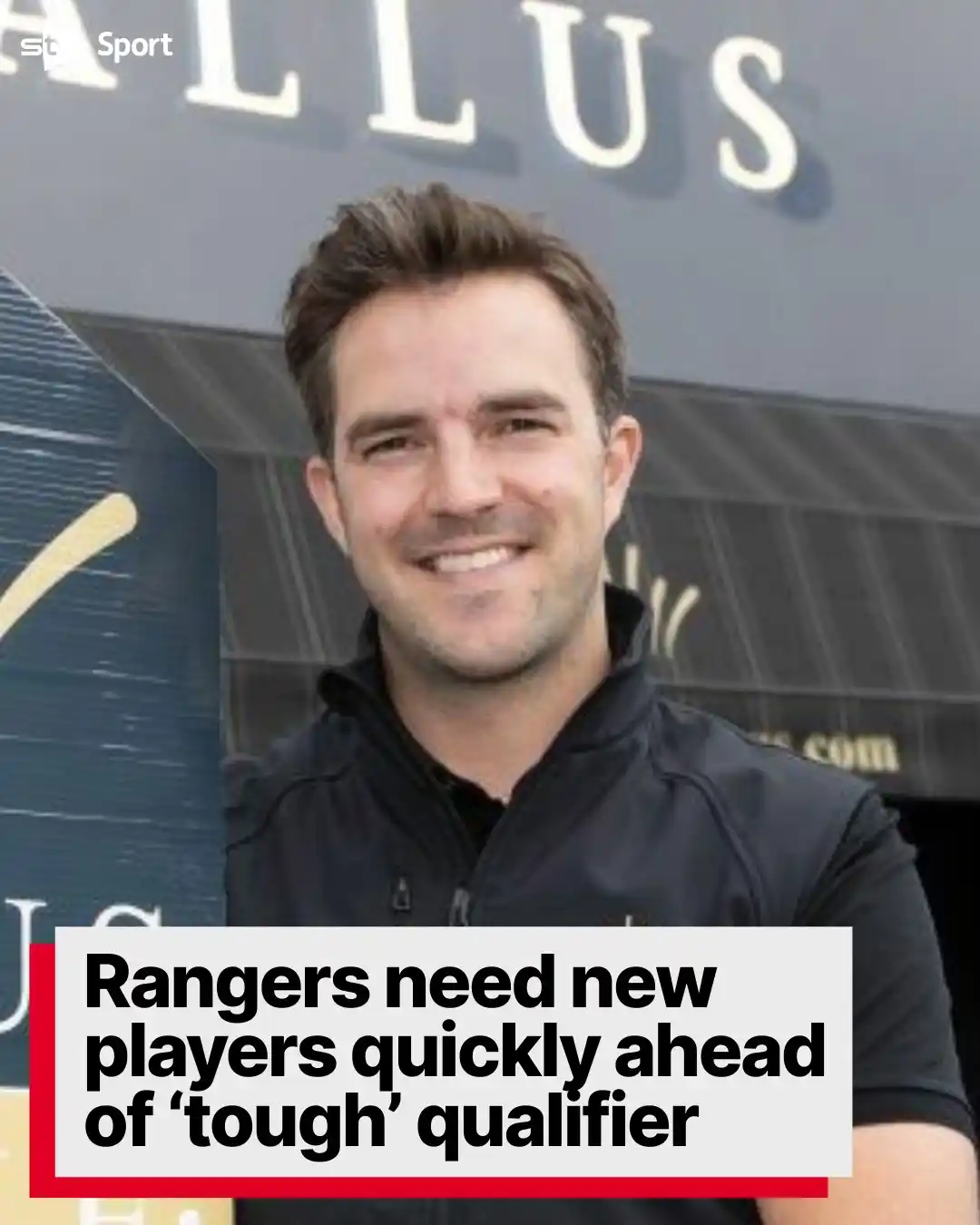 Image from STV News: Rangers need new players quickly ahead of 'tough' qualifier https://i....