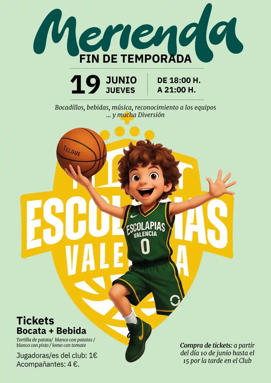 Image from C.B. ESCOLAPIAS: *RECORDATORIO* El próximo *19 de junio, a las 18:00h*, tendrá lugar l...
